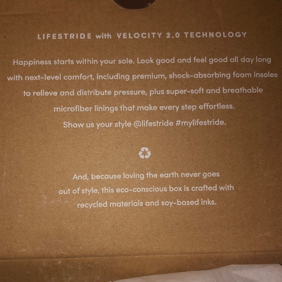 LIFE STRIDE Shoes with VELOCITY 2.0 Technology. Size 8.5W - Picture 5 of 6